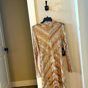 Bebe mini sequin dress